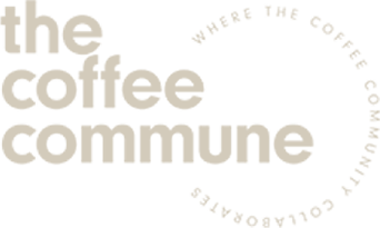 The Coffee Commune White Logo